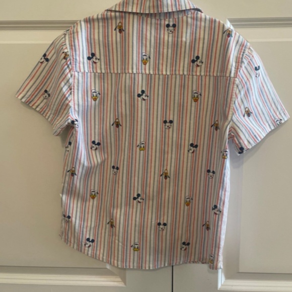 Disney Mickey and crew button down boys shirt size is 9/10 - Picture 2 of 6